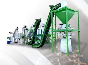 Can a biomass pellet mill be used for making sawdust pellets?