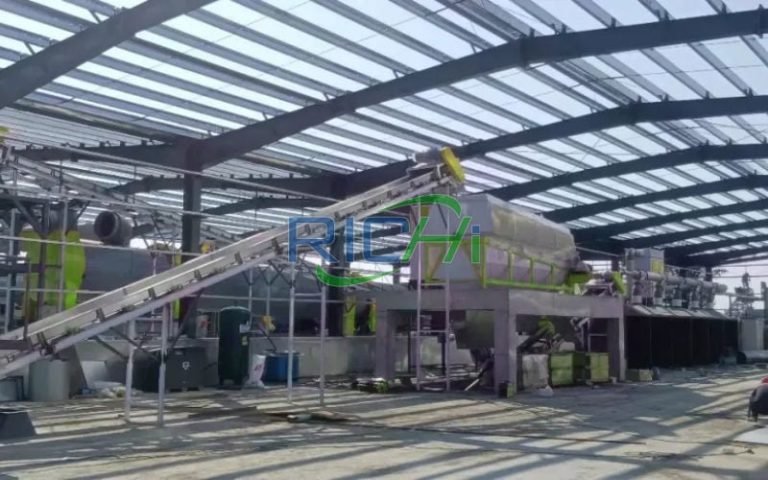 India 5 Ton Organic Fertilizer Production Line