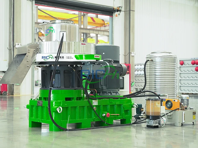 vertical wood pellet mill